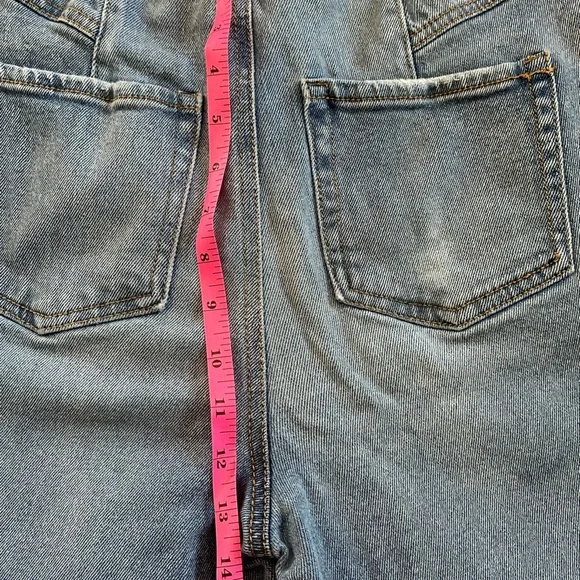 BALLOON Women's Blue Jeans with Pink Stripe - Picture 2 of 14